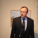 HSB-Geschäftsführer Matthias Wagener spricht